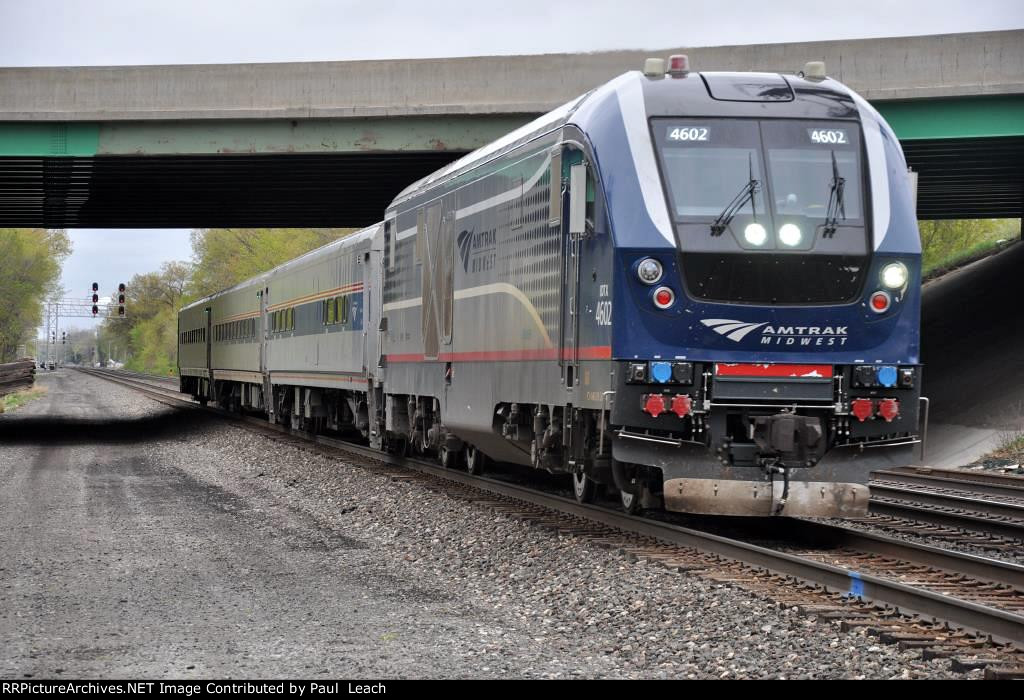 "Pere Marquette" rolls west